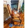 Image 4 : Solid Wood Sitting Chair w/ Cushion