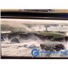 Image 2 : Large Beautiful Coastal Scene Framed Print