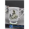 Image 8 : Holly Hobbie Collector Cups and Creamers and a Set of 4 Gryphonware Dishes
