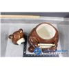 Image 10 : Bear Cookie Jar, Honey Pot and Hive Look Pot