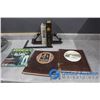 Image 1 : Metal Skeleton Key Bookends, Fake Book Storage Boxes and Other Books