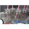 Image 9 : Rustic Look Glasses, Cups, Candles, etc