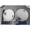 Image 11 : Assorted Dishes,Salt & Pepper Set and (2) Engish Hunting Serving Trays