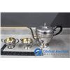 Image 1 : Silverware Tea Pot and Sugar&Creamer