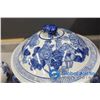 Image 3 : Blue Decorative Jar w/Lids