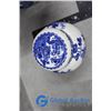 Image 6 : Blue Decorative Jar w/Lids