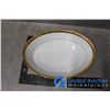 Image 24 : 36pc Contemporary Fine China By Noritake "Regent Gold" Fine Dinning Dish Set