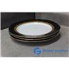 Image 25 : 36pc Contemporary Fine China By Noritake "Regent Gold" Fine Dinning Dish Set