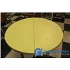 Image 2 : **Vintage 36" Round Kitchen Table w/One Leaf