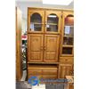 Image 1 : **Palliser Glass Door TV Storage Wall Unit - Matches To 3400 A& C