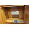 Image 8 : **Palliser Glass Door TV Storage Wall Unit - Matches To 3400 A& C