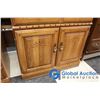 Image 2 : **Palliser Glass Door Lighted Wall Unit - Matches To 3400 A&B