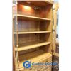 Image 8 : **Palliser Glass Door Lighted Wall Unit - Matches To 3400 A&B
