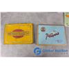 Image 2 : (3) Tin Signs and (2) Tin Tobacco Tins