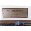 Image 2 : **Framed "The Old Farmhouse" Glen Scrimshaw Picture