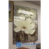 Image 1 : **Painted Flower Wall Art