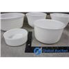 Image 2 : Assorted White Glass Bowls