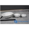 Image 1 : CoorsTek 60207, 60202 and 3Porcelain Ceramic Evaporating Dishs with Pouring Lip