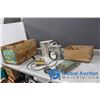 Image 1 : Vintage Items and Orchard Canadian Wooden Crate