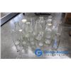 Image 1 : **Vintage Glass Milk Bottles
