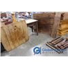 Image 1 : **Vintage Wooden Restoration Project - (2) Tables w/Leafs and Desk