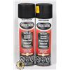 Image 1 : TWO 425G RUST-OLEUM PROFESSIONAL GRAD UNDERCOATING