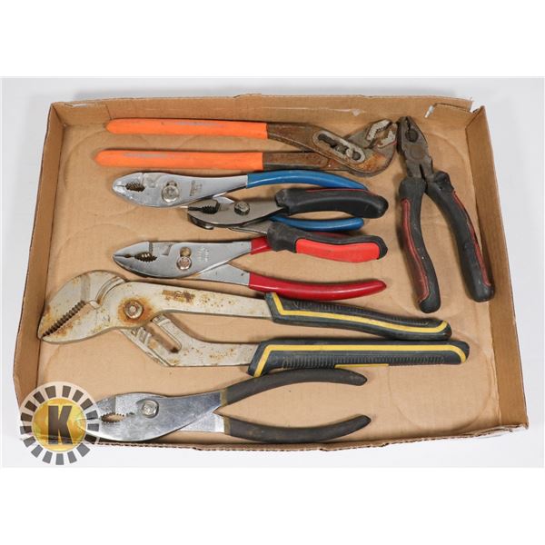 FLAT OF ASSORTED TOOLS