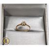 Image 1 : 10K GOLD DIAMOND RING SIZE 6.25