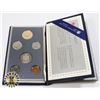 Image 1 : 1990 CANADIAN 6 COIN SPECIMEN SET IN DISPLAY