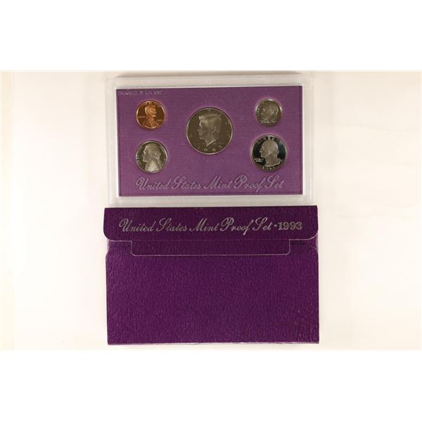 1993 US PROOF SET (WITH BOX)