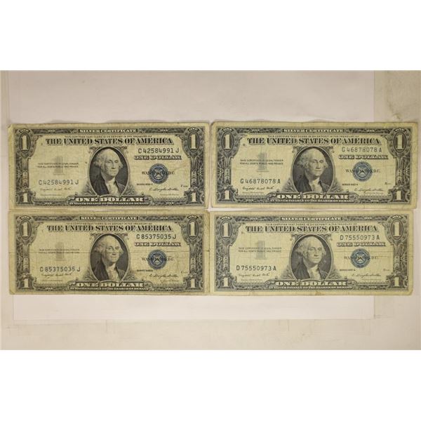 2-1935-G & 2-1957-A US $1 SILVER CERTIFICATES