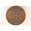 Image 1 : 1906 DENMARK 5 ORE. VF+ NICE DARK BROWN PATINA