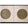 Image 2 : 1962-D & 1963-D SILVER FRANKLIN HALF DOLLARS