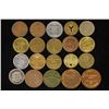 Image 2 : 20 ASSORTED METAL TOKENS INCLUDING: TRANSIT,