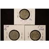 Image 2 : 1945-G, 1946 AND 1947 SWEDEN SILVER 10 ORE COINS