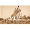 Image 1 : Construction Crew Railroad Bridge Akron, Indiana Photo Postcard