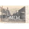 Image 1 : Trolley Transfer Street Scene in Snow Waverly, New York Photo Postcard