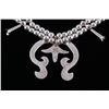 Image 12 : C. 1990's Navajo Squash Blossom Necklace R. Tafoya