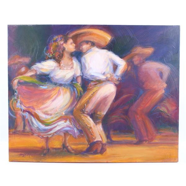 Original Signed Jennifer Bowman Painting