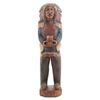 Image 1 : Large Cigar Store Indian Wood Carving Life Sized