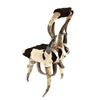 Image 8 : Extraordinary American Steer Horn & Cowhide Chair