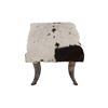Image 3 : Stunning American Steer Horn & Cowhide Ottoman