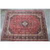 Image 2 : 1930's Kashan Persian Hand Knotted Wool Area Rug