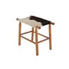 Image 17 : Danish Mid-Century Modern Wood Cowhide Stool Pair