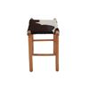 Image 24 : Danish Mid-Century Modern Wood Cowhide Stool Pair