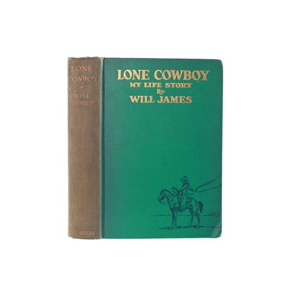 1930 1st Edition Lone Cowboy by Will James