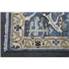 Image 7 : Oushak Persian Hand Knotted Wool Runner Rug 1930's