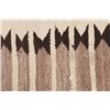 Image 7 : Navajo Stepped Banded Chinle Rug c. 1950's