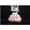 Image 2 : Isleta Pueblo Polychrome Pottery Oil Lamp w/ Shade