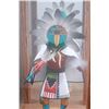 Image 3 : Hopi Kachina Man Oak Shadowbox Light Fixture